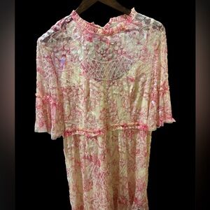 Mac Duggal  mini shining party dress gently one time used size XL